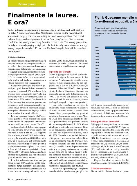 numero 1/2011 - Collegio Universitario Lamaro Pozzani