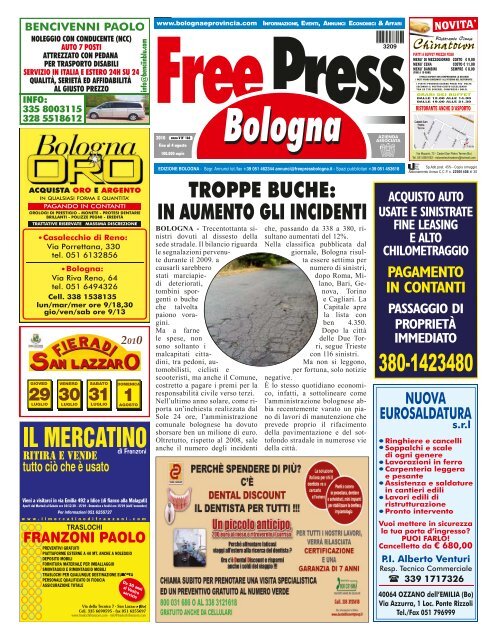 2010 - FREE PRESS BOLOGNA
