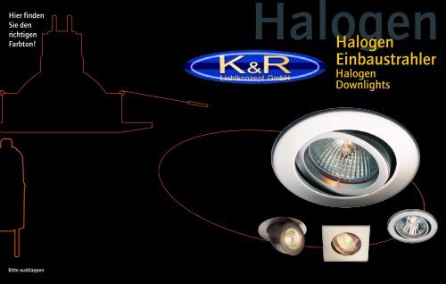 Halogen Einbaustrahler