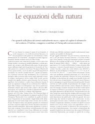 Le equazioni della natura - Département d'informatique de l'ENS