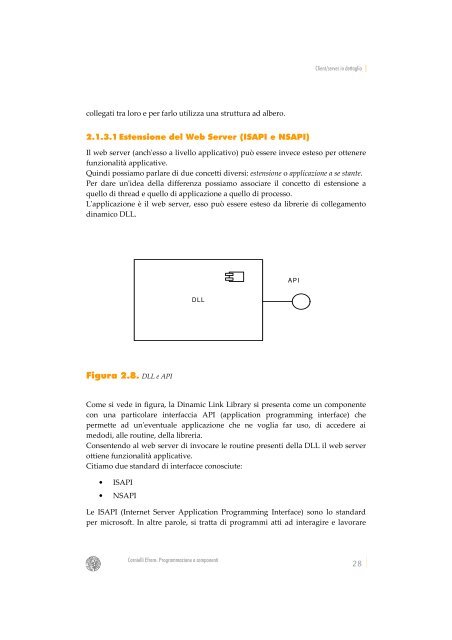 Dispensa in PDF - Dipartimento di Scienze Ambientali, Informatica e ...