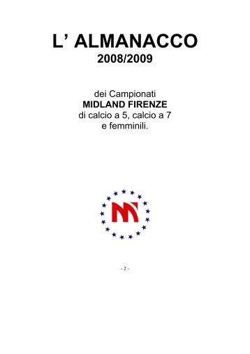 L'Almanacco 2008/2009 - Midland