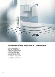 Aco ShowerDrain Easyflow - la soluzione Design per il drenaggio ...