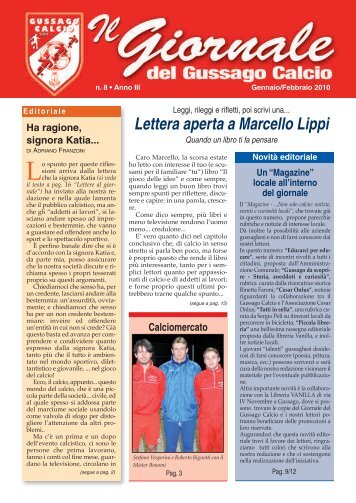GIORNALE n. 8 - gussago calcio