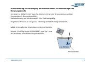 und Beregnungszwecke ca. 30 Liter - wesso