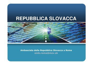 REPUBBLICA SLOVACCA.pdf - Confindustria Pescara