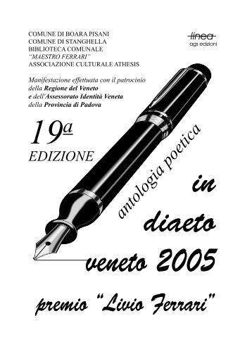 Diaeto veneto opuscolo 2005c.indd - Associazione Culturale Athesis