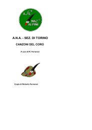 Canti Alpini - Lupacchiotti.It