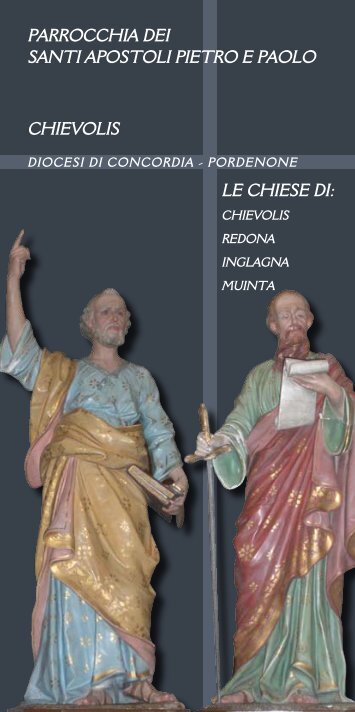 Scarica il libretto della Chiesa - Parrocchie della Valmeduna