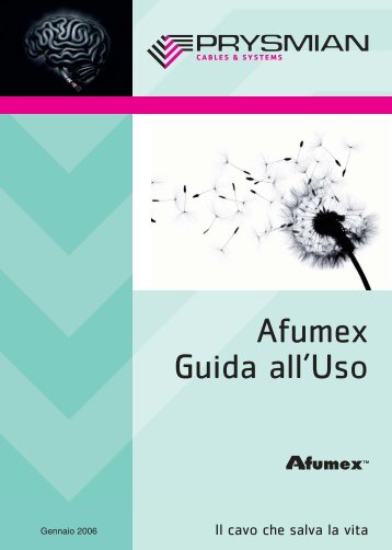 Afumex Guida all'Uso - Prysmian