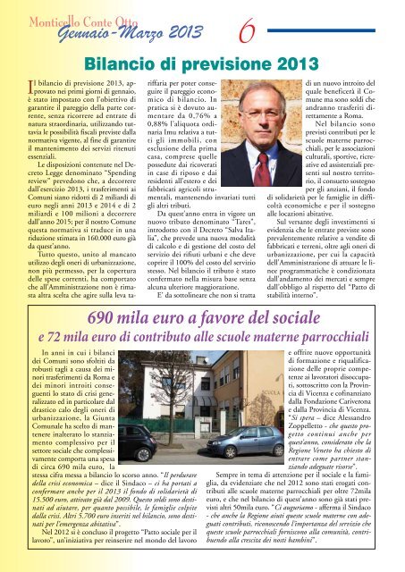 Scarica il numero GENNAIO - MARZO 2013 in formato PDF