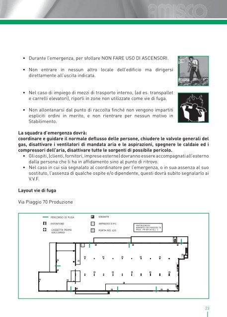 lavorare in amisco: informazioni e norme sulla sicurezza