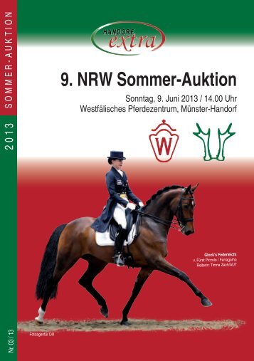 catalog incl. photos of the auction horses - Westfälisches ...