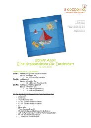 Schiff Ahoi! Eine Krabbeldecke fûr Entdecker! - Westfalenstoffe