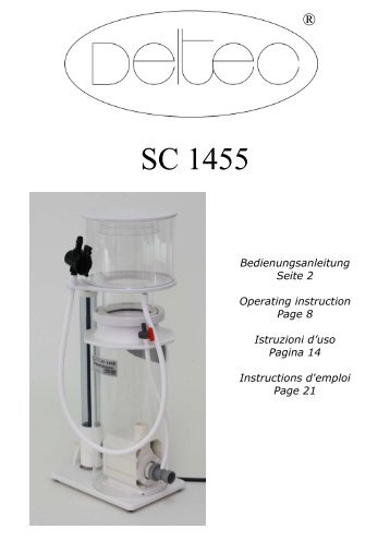 SC 1455 - von Deltec Aquaristik