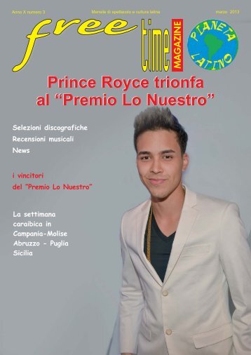 Prince Royce trionfa al “Premio Lo Nuestro” - freetimelatino.it