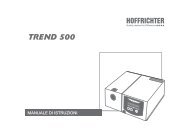 TREND 500-ita-0310-02:Bedienanltg. TREND500-ital ... - Hoffrichter