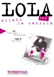 programma di sala 2004/2005 (2.3 MB pdf) - Teatro dell'Elfo