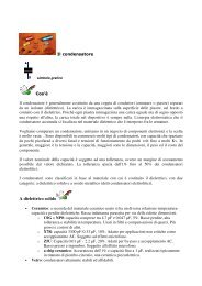 Il condensatore.pdf - Istituto Tecnico Industriale Fermi di Giarre