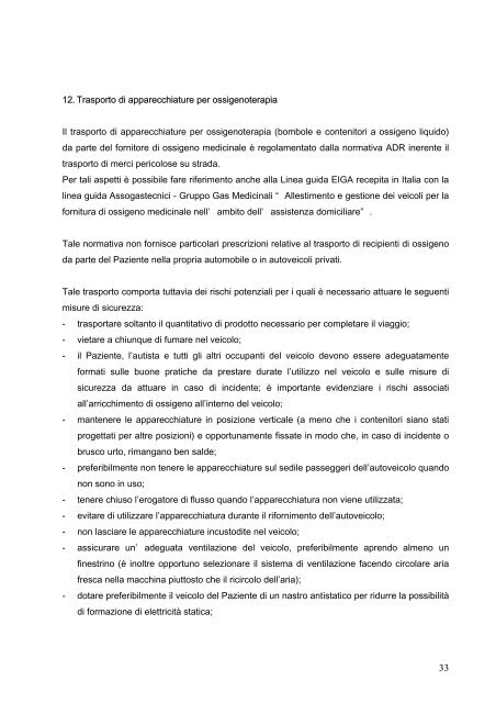 linea guida per la fornitura e l'uso - Ordine dei Farmacisti