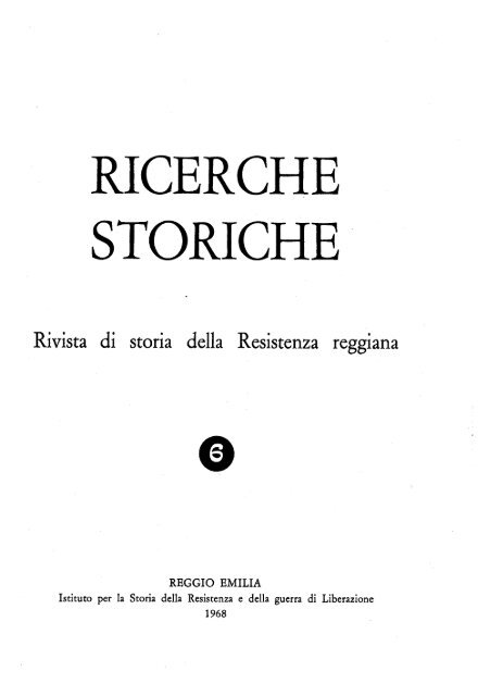 Scarica il fascicolo 6 in pdf - Istoreco