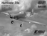 Hurricane 25e - Horizon Hobby