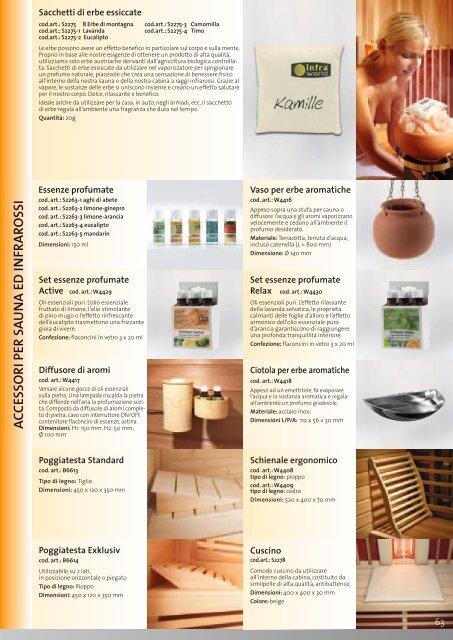 Accessori sauna PDF - Thermal-Effect.It