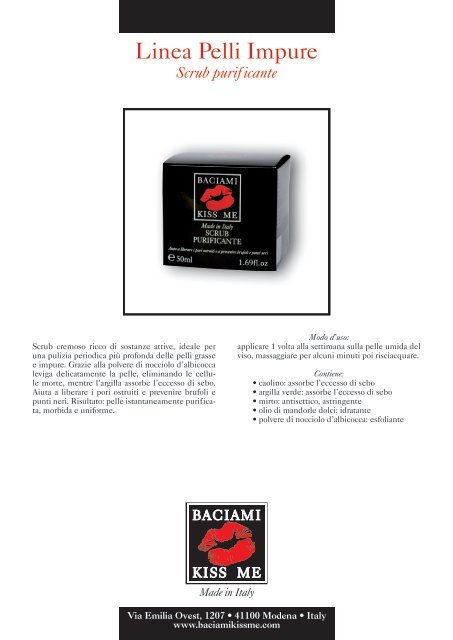 visualizza catalogo Baciami Kiss Me - Baciami Kiss Me - Laura Lolli