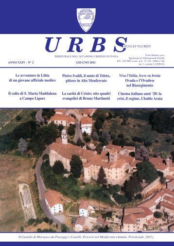 Scarica tutta la rivista in formato pdf - Accademia Urbense