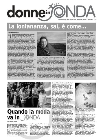 La lontananza, sai, è come... - Contrada Capitana dell'Onda