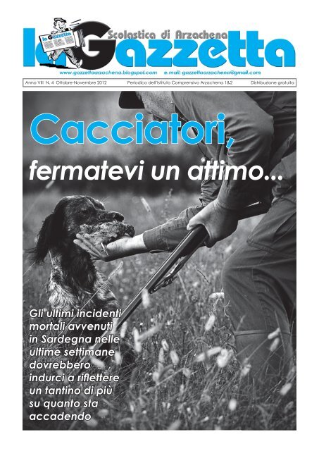 La Gazzetta Scolastica n. 4 - 2012 - Istituto Comprensivo Arzachena 1