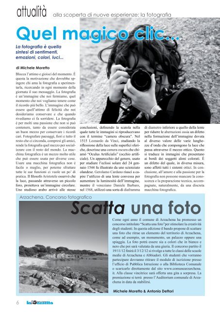 La Gazzetta Scolastica n. 4 - 2012 - istituto comprensivo arzachena 1