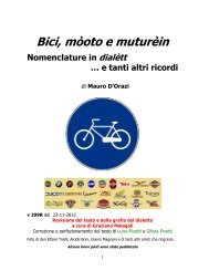 Bici, moto e muturèin