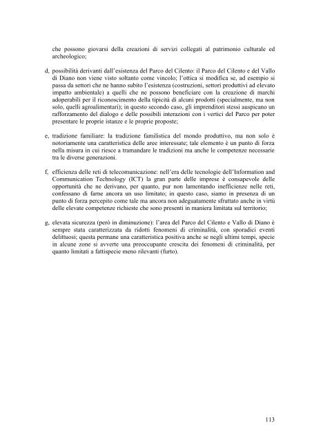 Relazione illustrativa - Programmazione Unitaria Regione Campania