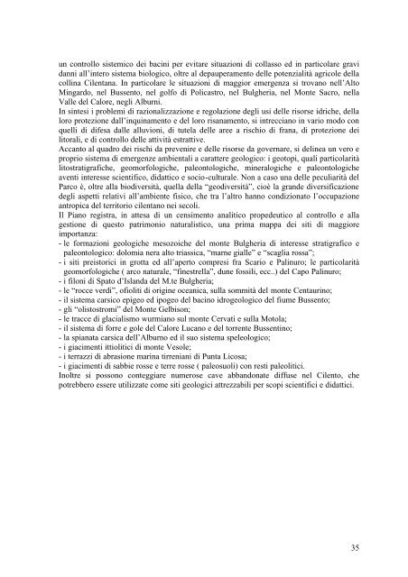 Relazione illustrativa - Programmazione Unitaria Regione Campania