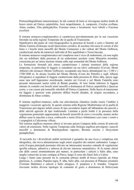 Relazione illustrativa - Programmazione Unitaria Regione Campania