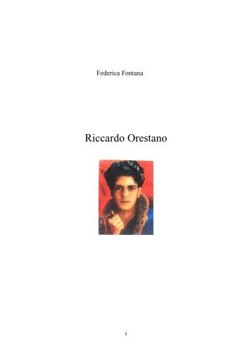 Riccardo Orestano - Acta Urbis