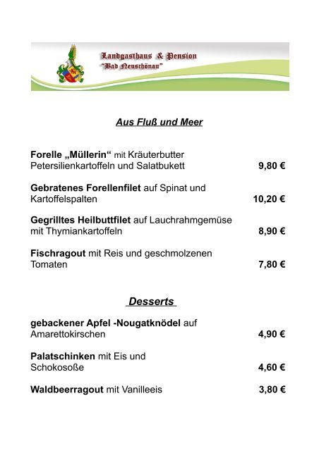 3,90 - Landgasthaus Bad Neuschönau