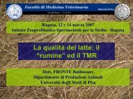 MICROFLORA RUMINALE - Università degli Studi di Pisa