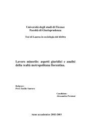 Lavoro minorile: aspetti giuridici e analisi della realtà ... - Cgil Toscana