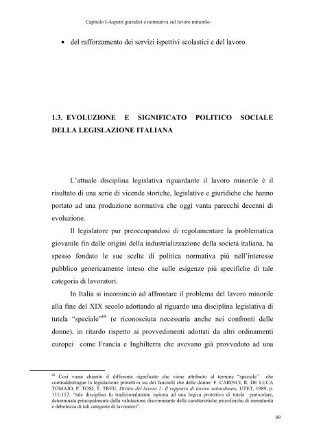 Lavoro minorile: aspetti giuridici e analisi della realtà ... - Cgil Toscana