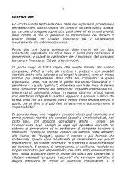 Manuale Antiriciclaggio - Fisac Portale Nazionale