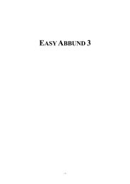 EASY ABBUND 3 - Weto AG