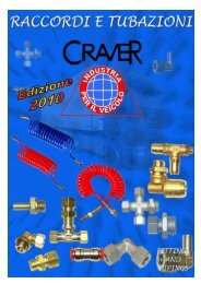 CRAVER INDUSTRIA PER IL VEICOLO SRL Via Donatello 15 ...
