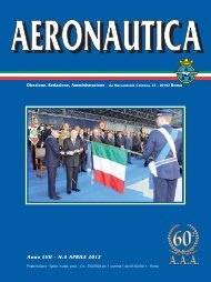 Anno LVII - N.4 APRILE 2012 - Associazione Arma Aeronautica ...