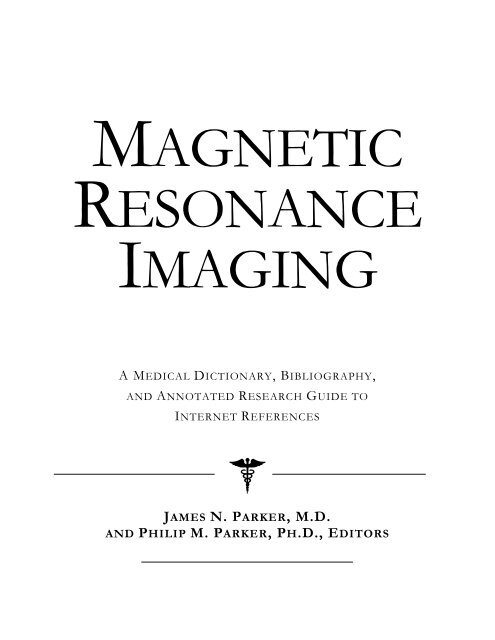 MAGNETIC RESONANCE IMAGING