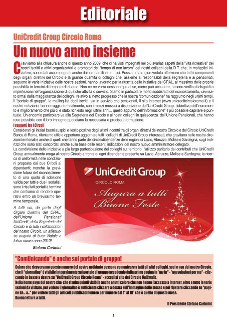 Edizione 18-2009 - Unicredit Circolo Roma