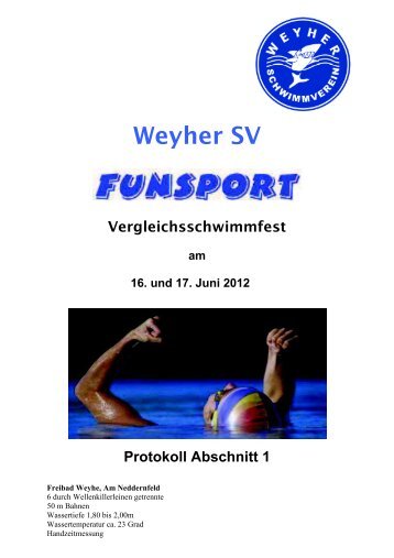 Protokoll Abschnitt 2 - Weyher Schwimmverein e.V.