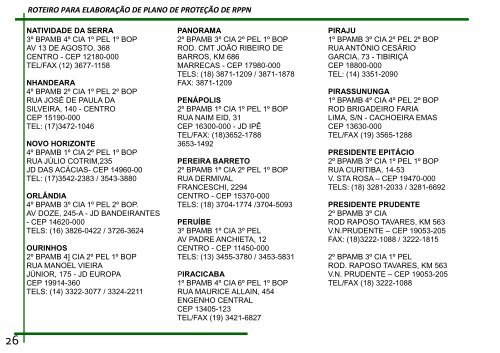 PLANO DE PROTEÇÃO DE RPPN - IDEAS - Para um MUNDO novo!