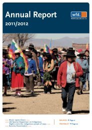 annual report - Weltfriedensdienst e.V.